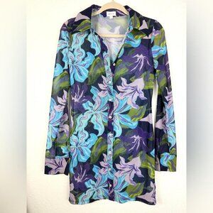 Song of Style Women's Purple and Blue Dress
